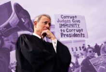 Roberts’ ‘umpire’ mask slips as voting power shifts