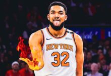 Why Karl-Anthony Towns is downplaying Knicks' barrage of playoff blowouts