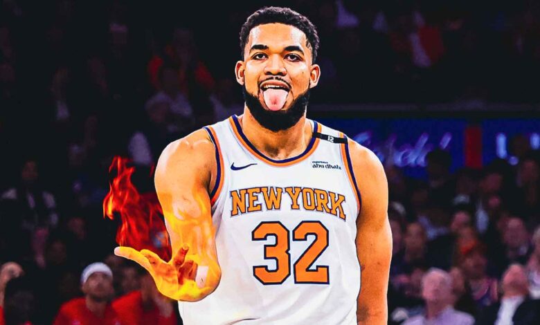 Why Karl-Anthony Towns is downplaying Knicks' barrage of playoff blowouts