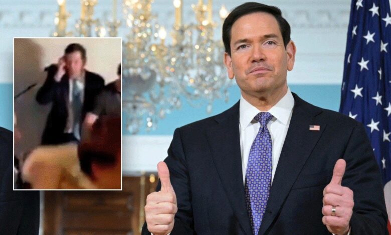 Marco Rubio spotted behind DJ booth at family wedding as social media reacts to viral clip