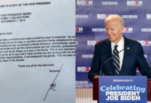Biden memo resurfaces as Trump skips son’s wedding