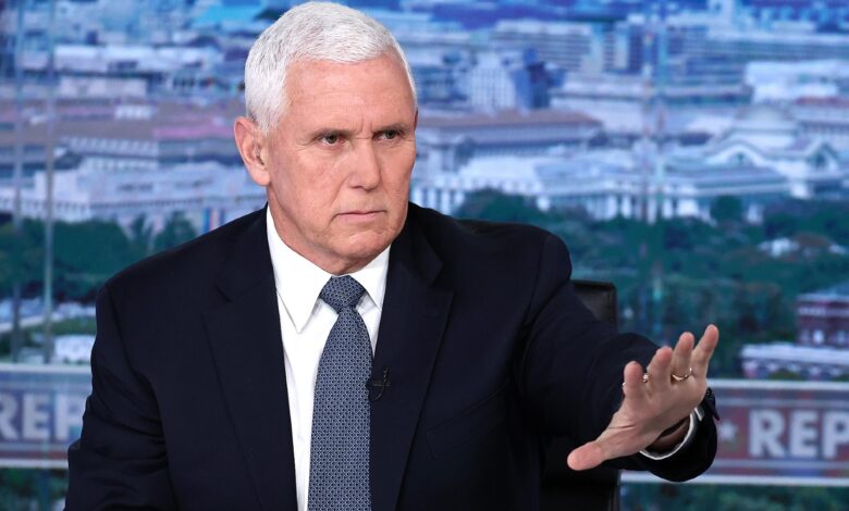 Pence slams Jan. 6 compensation slush fund as offensive