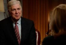 Amid attacks by President Trump, Supreme Court Justice Neil Gorsuch says