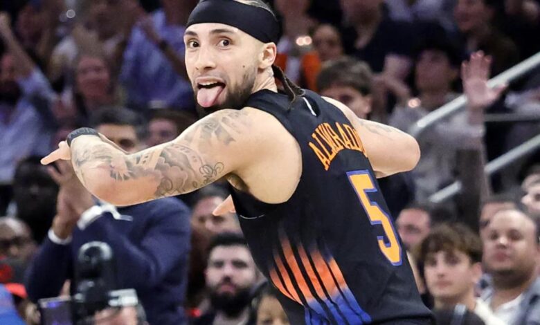 Alvarado Rising Again as Knicks Rely on Him