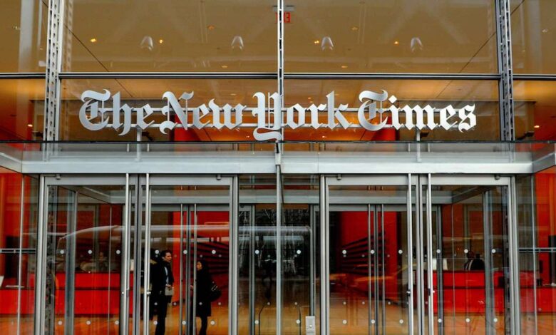 Trump Admin Sues NY Times Over Diversity Hiring Programs