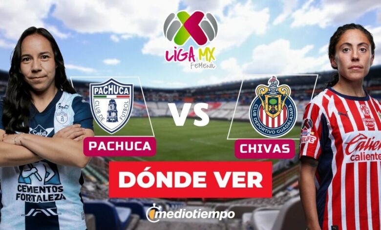 Pachuca vs Chivas Femenil: Dónde ver Cuartos de Final Vuelta Liga MX