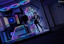 This PC is big enough to live in and has it’s own AC for cooling the giant internals