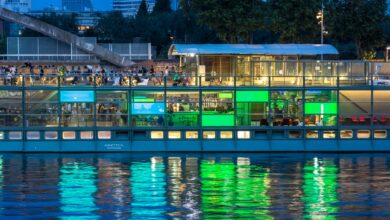 Annette K au port de Javel-Bas : la guinguette flottante XXL revient