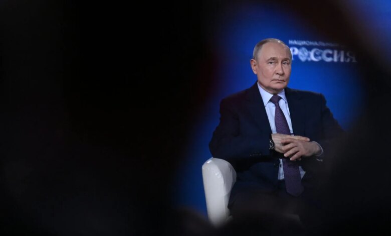 Putin’s Security Shake-Up Signals Strain