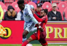 Toronto FC holds San Jose in 1-1 MLS thriller