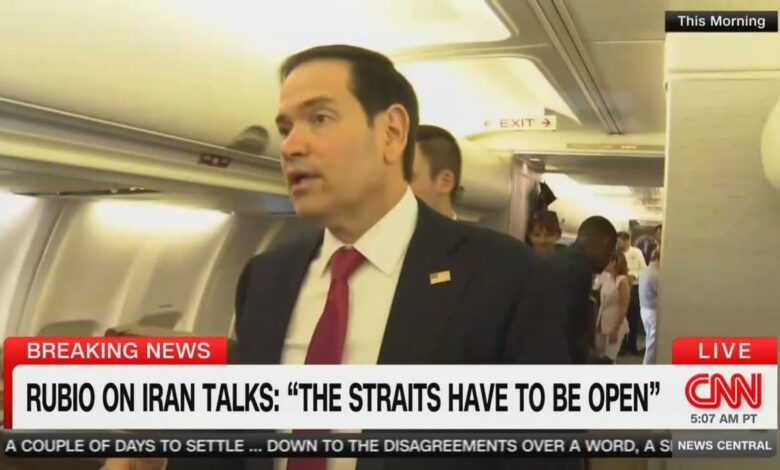 Rubio says Strait will open “one way or the other”