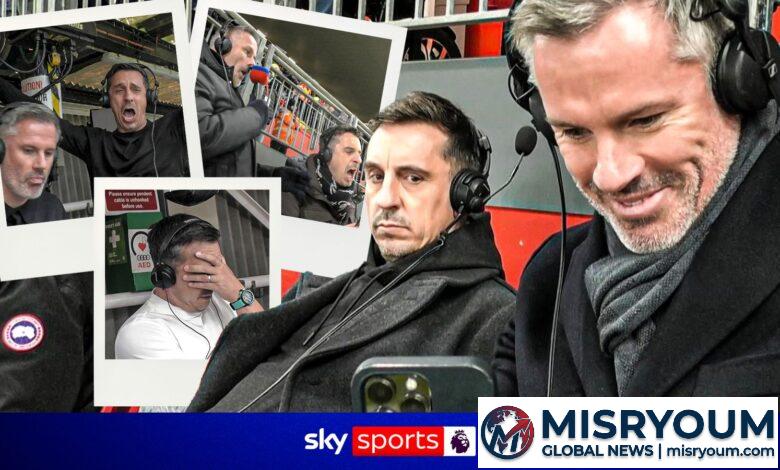 Gary Neville and Jamie Carragher’s Iconic Commentary Moments Gary Neville and Jamie Carragher’s Iconic Commentary Moments