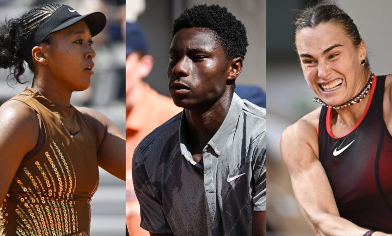 French Open third round begins with Osaka, Sabalenka