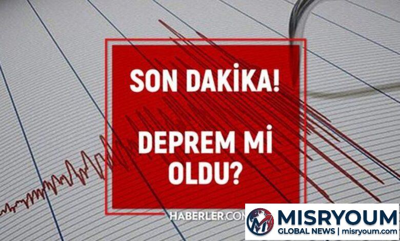 3 Mayıs Deprem mi Oldu? Ne Zaman ve Kaç Büyüklüğünde?