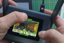DOOM on a Travel Router: Touchscreen Gaming Setup