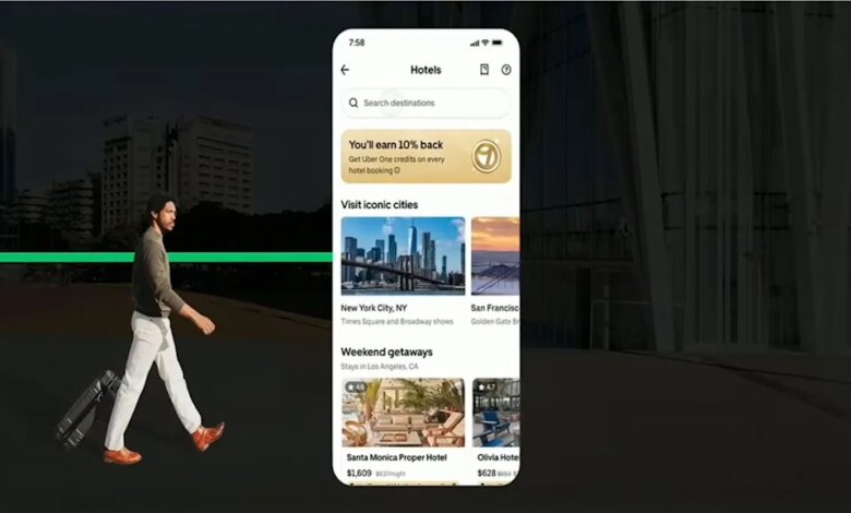 Uber expands beyond rides with travel and shopping tools