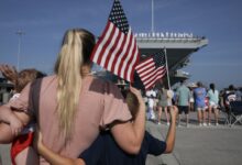 A nearly year-long deployment at sea takes a toll on military families