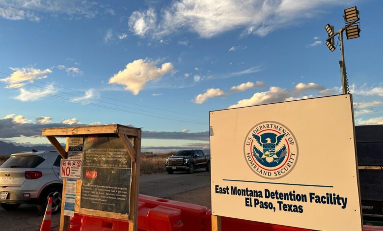 Immigrant detainees sue ICE over horrific Fort Bliss conditions