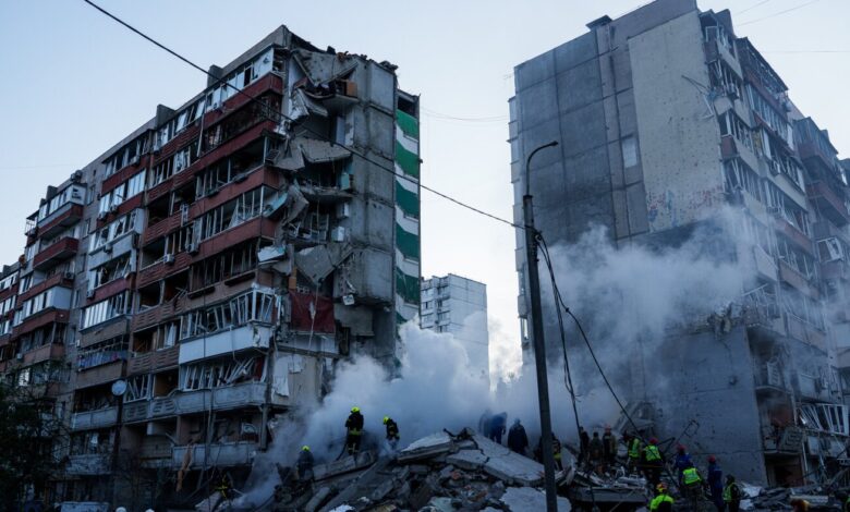 Death toll in attack on Kyiv apartment building hits 24
