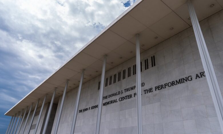 Judge blocks Trump name from Kennedy Center signage Judge blocks Trump name from Kennedy Center signage