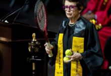 Billie Jean King earns degree after decades away