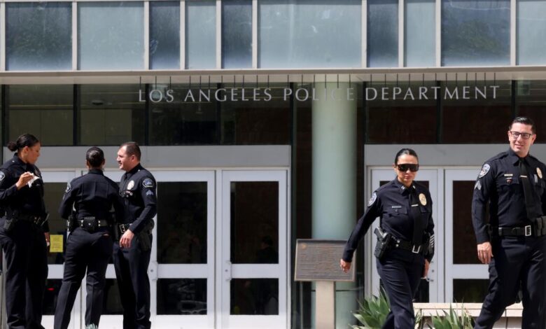 L.A. crime drops, yet public safety dominates race