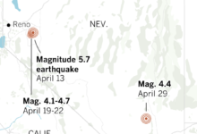 Nevada's hidden earthquake risk revealed as Las Vegas, Reno shake