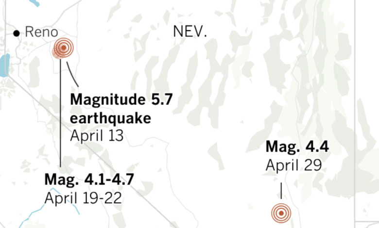 Nevada's hidden earthquake risk revealed as Las Vegas, Reno shake