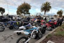 Police trap horde of riders on dirt bikes, ATVs on Bay Bridge following unruly street takeovers