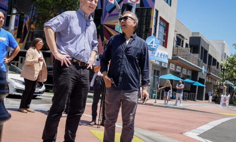Billionaire Steyer meets Santa Ana voters—skepticism follows