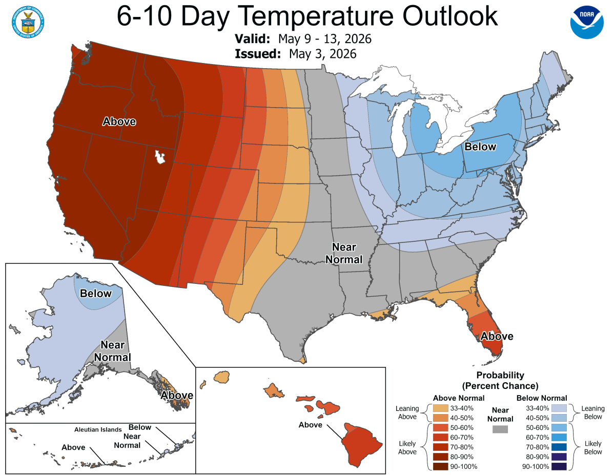 Cool and drizzly — then a dramatic swing: Mother's Day will bring the heat in SoCal