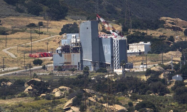 Sandy fire near Santa Susana triggers air monitoring Sandy fire near Santa Susana triggers air monitoring