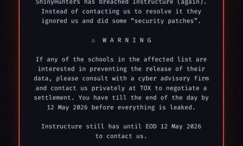 Canvas outage disrupts California colleges amid breach claims