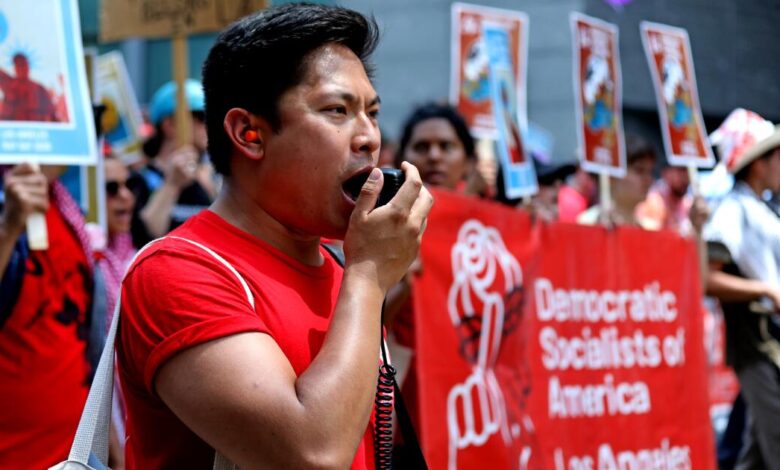 L.A. Democratic Socialists push for city attorney gains