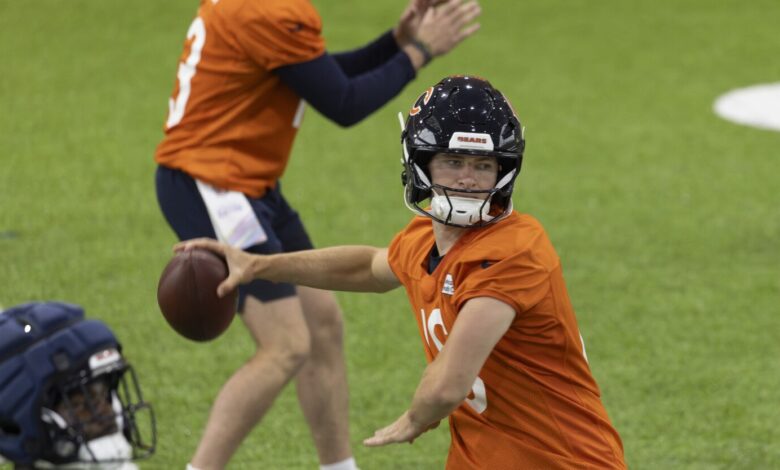 Bears weigh Miller Moss future after QB roster set
