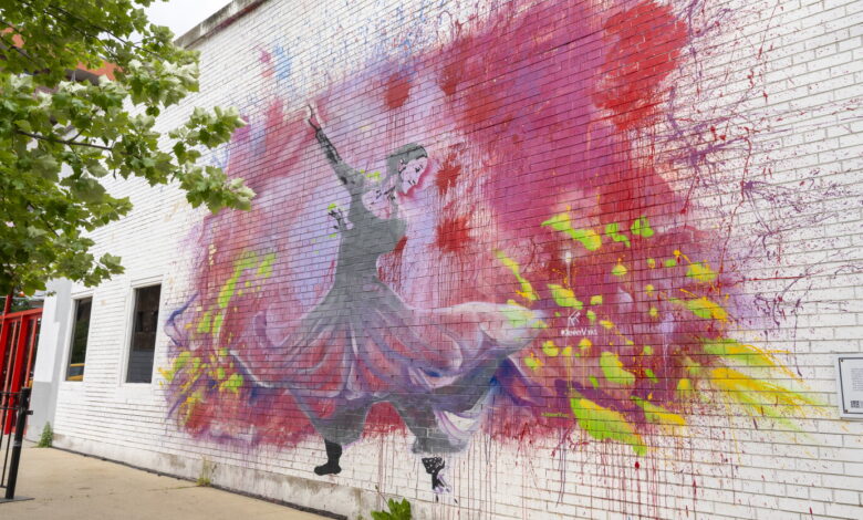 West Ridge Holi mural sparked a friendship across borders West Ridge Holi mural sparked a friendship across borders