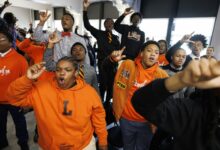 Chicago's Leo High School principal surprised with prestigious Golden Apple award