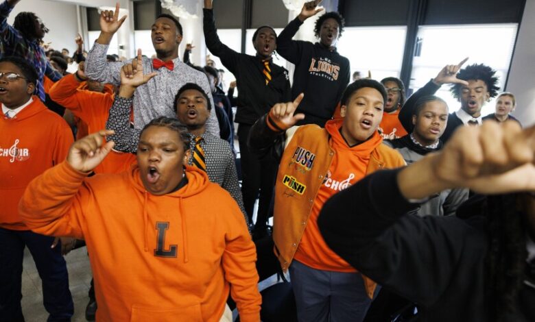 Chicago's Leo High School principal surprised with prestigious Golden Apple award