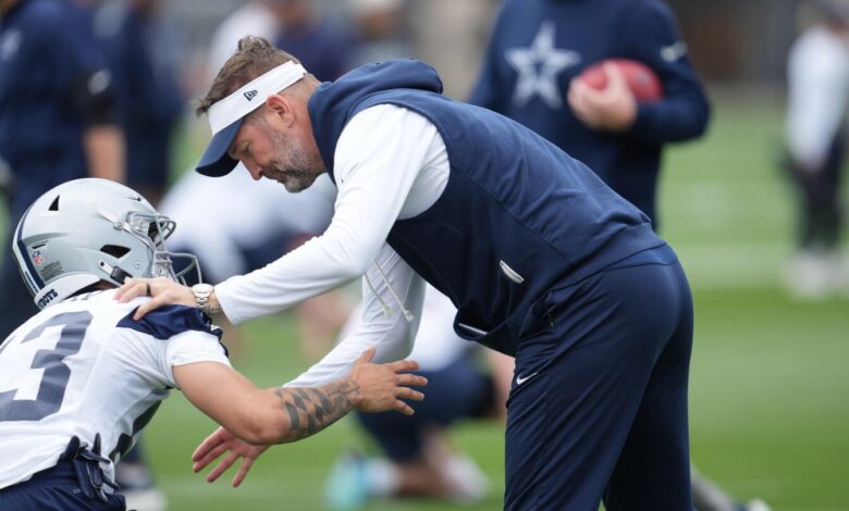 Brian Schottenheimer on the rookies: "None of these guys are in great shape right now"