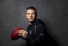 Ravens coach Jesse Minter challenges Diego Pavia to prove himself