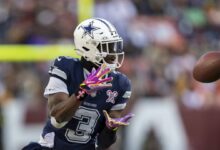 Stephen Jones: Our expectation is that George Pickens will be here and working
