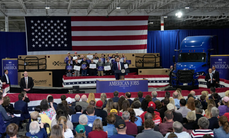 ‘The Kamala Harris problem’: Vance’s 2028 hopes hinge on Trump, Iowa Republicans say