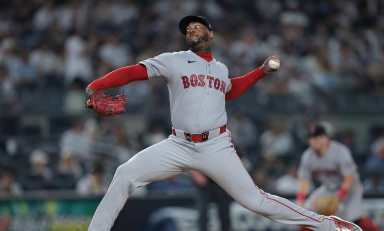 Red Sox face deadline math as Aroldis Chapman nears Red Sox face deadline math as Aroldis Chapman nears