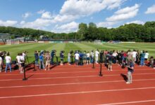France’s World Cup debut practice at Bentley draws fans
