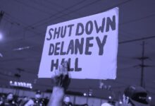 Delaney Hall hunger strikes met with police force