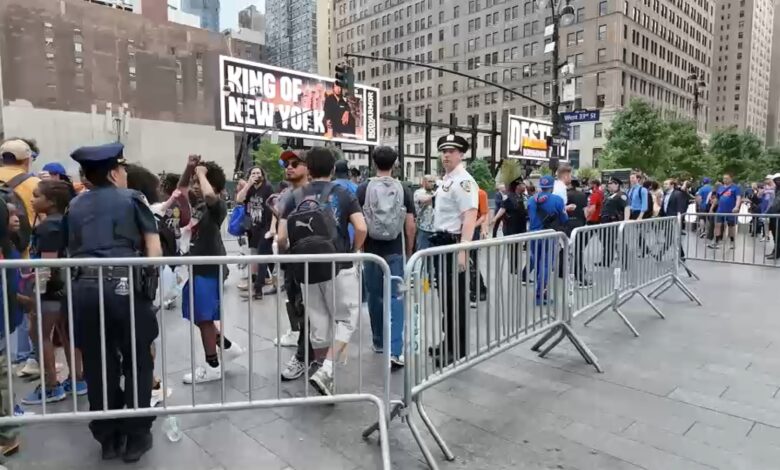MSG watch party canceled; security plan set for Game 4 MSG watch party canceled; security plan set for Game 4