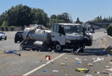 Septic Tank Spill Shuts Down I-5 With Hazmat Cleanup