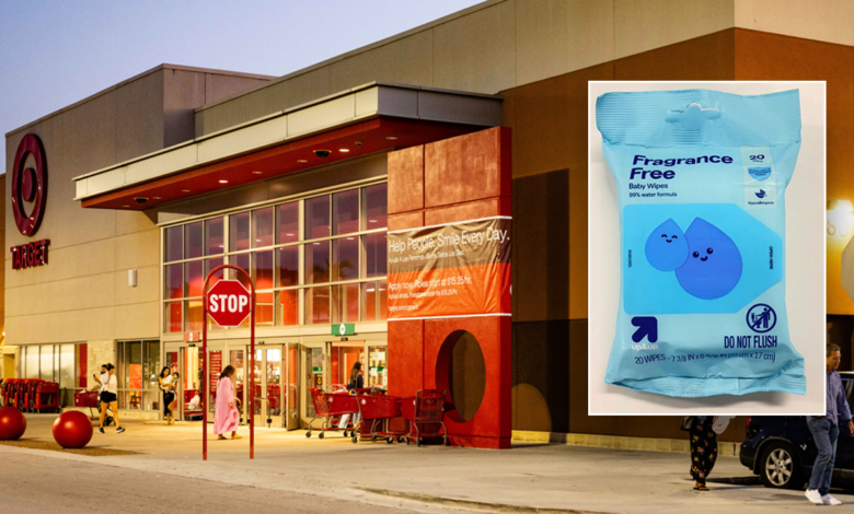 Target recalls Up & Up baby wipes over bacteria