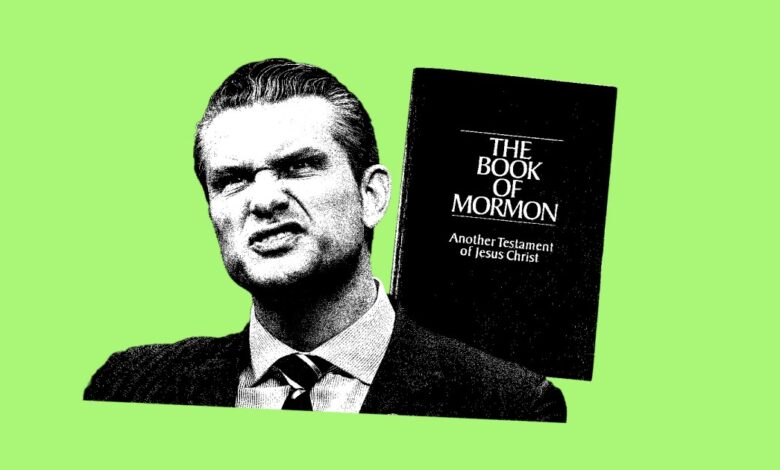 Hegseth’s faith row flares as DoD lists Mormons Hegseth’s faith row flares as DoD lists Mormons