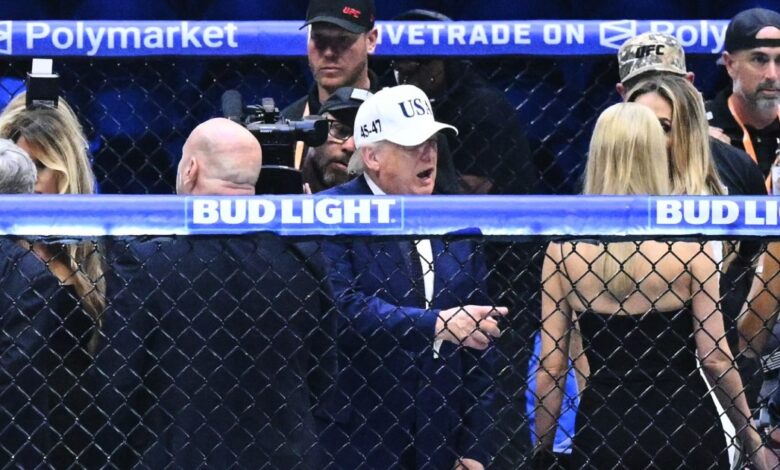 White House UFC spectacle blurred Trump and public White House UFC spectacle blurred Trump and public